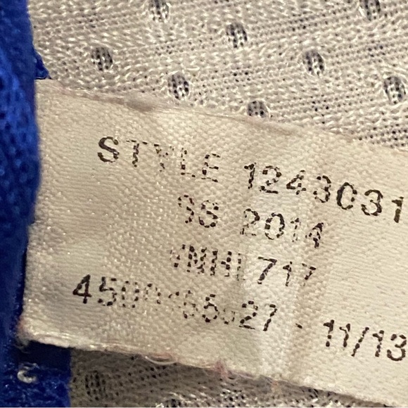 Under Armour Double Reversible Basketball Jersey Men's *XL Blue/White Mesh Tank - Picture 5 of 12